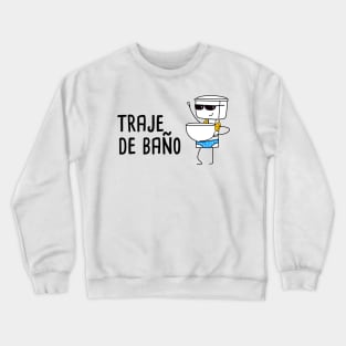 Traje de Bano - Spanish Puns Collection Crewneck Sweatshirt